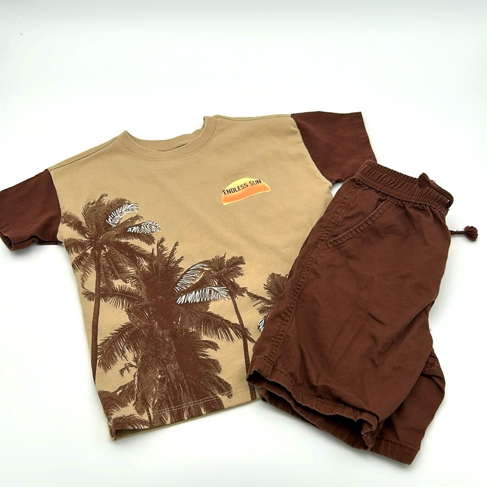 Boys Short and Shirt Set